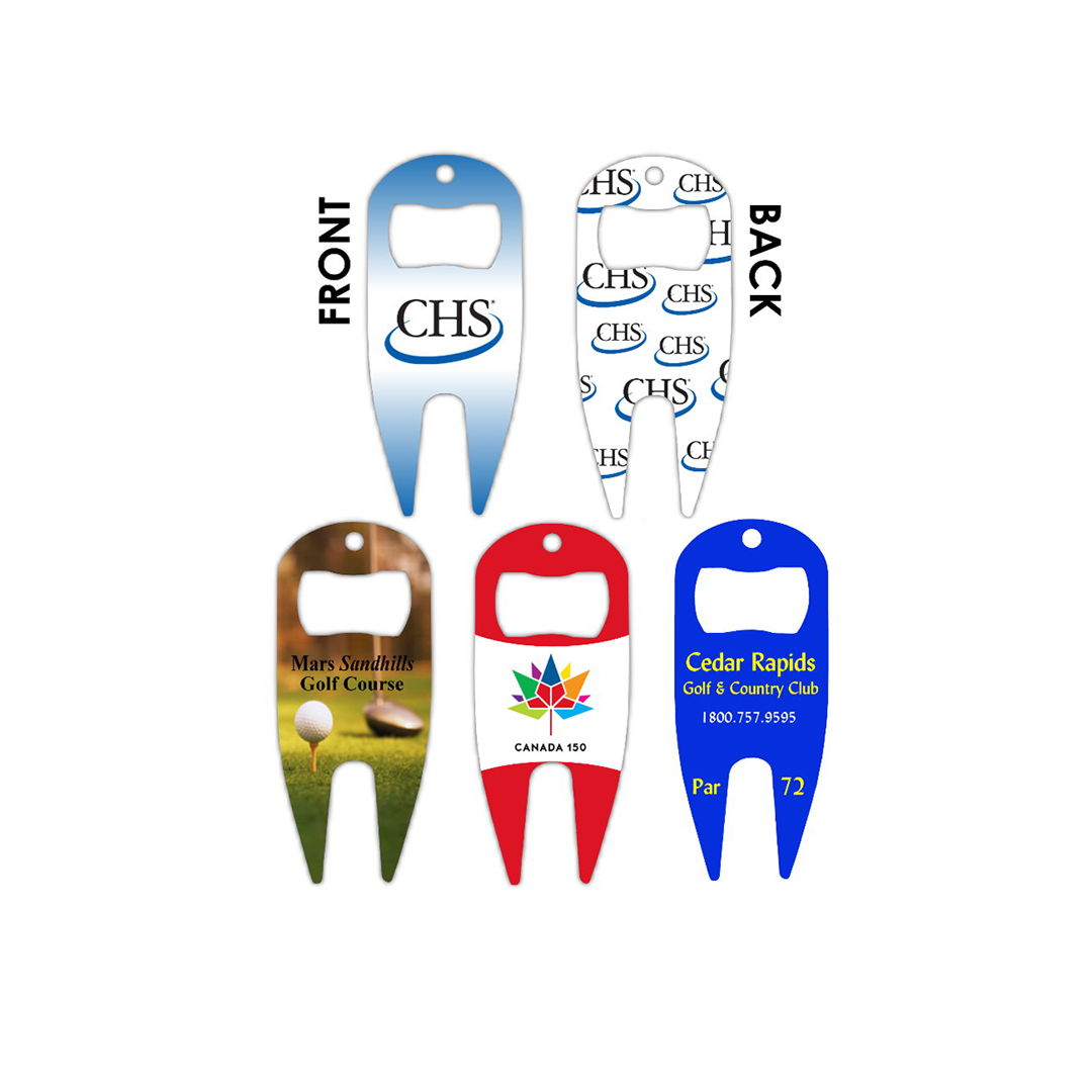 Divot Tool Bottle Opener